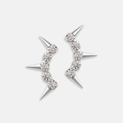 Grit Crystal Earrings