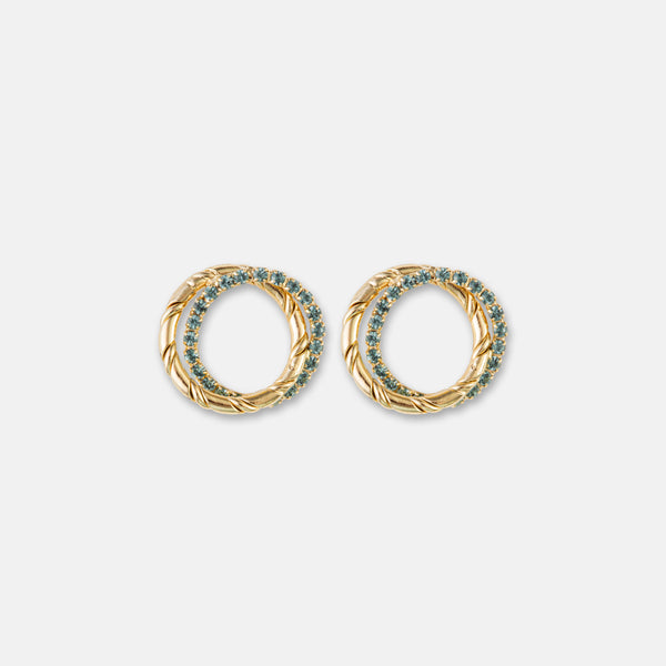 Quatro Smokey Earrings