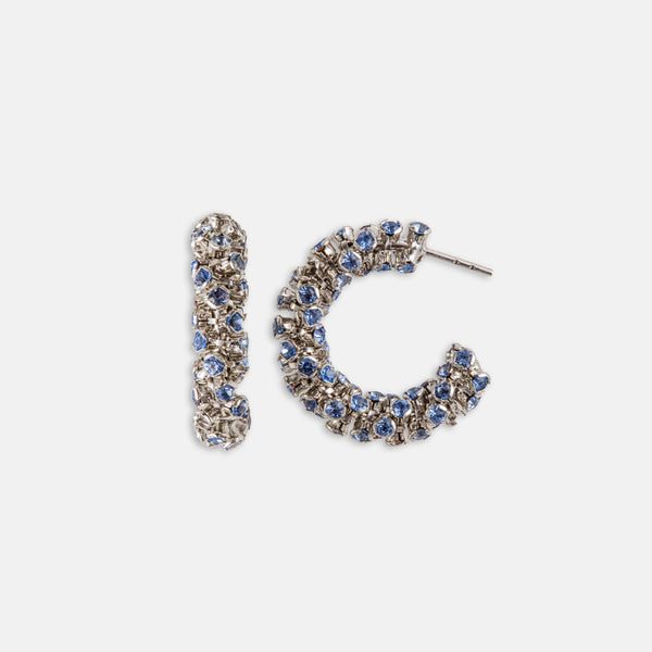 Lourdes Light Sapphire Earrings