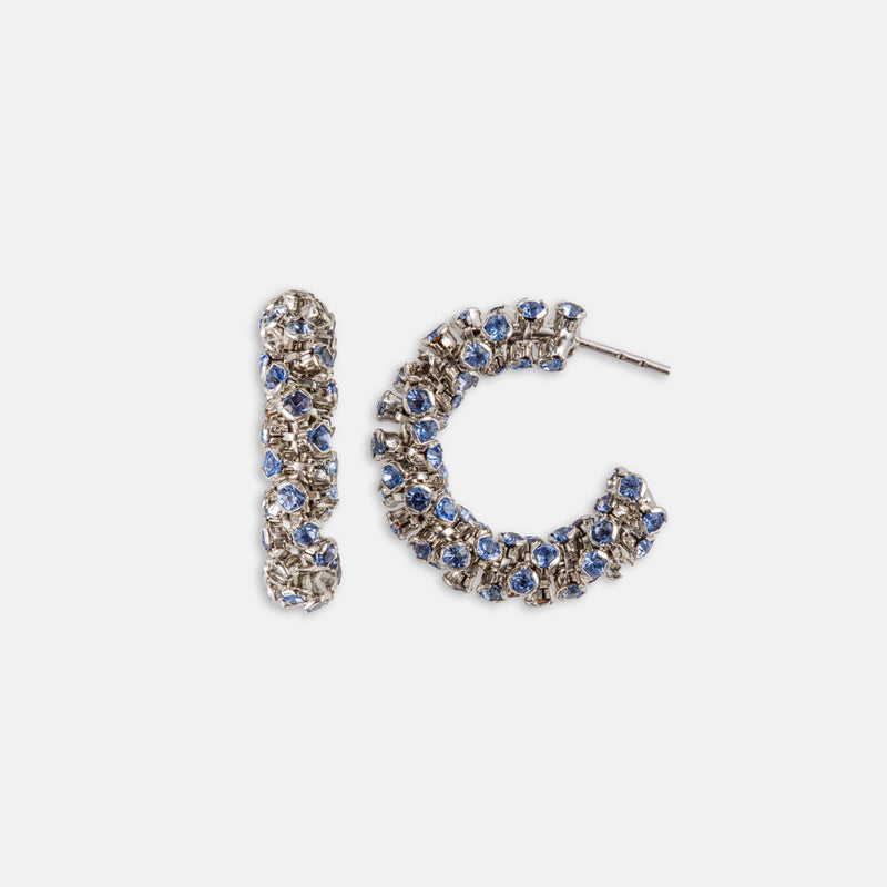 Lourdes Light Sapphire Earrings