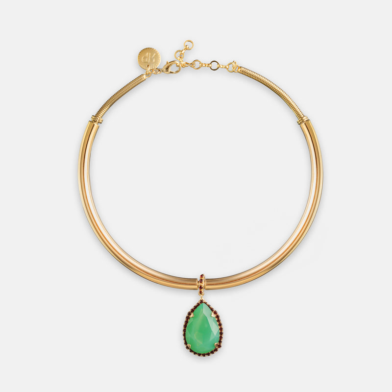 Medusa Mint Necklace