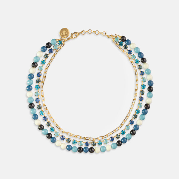 Marcella Aqua Necklace