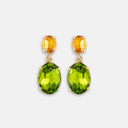Mia Olivine Earrings