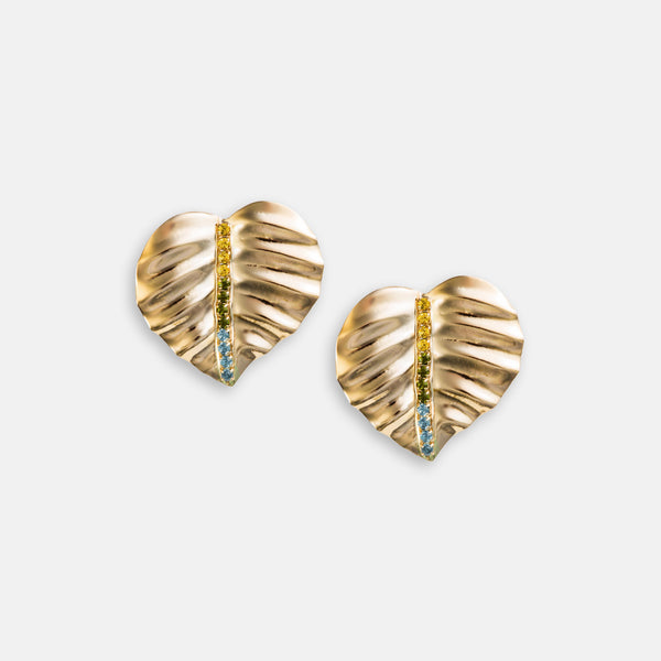 Autumn Olivine Earrings