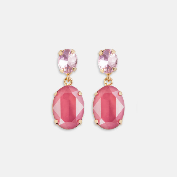 Mia Coral Earrings