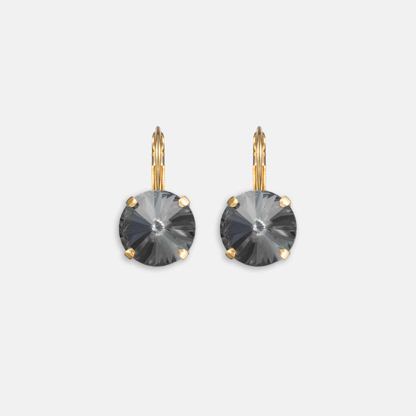 Black Diamond Rivoli Drops- Gold
