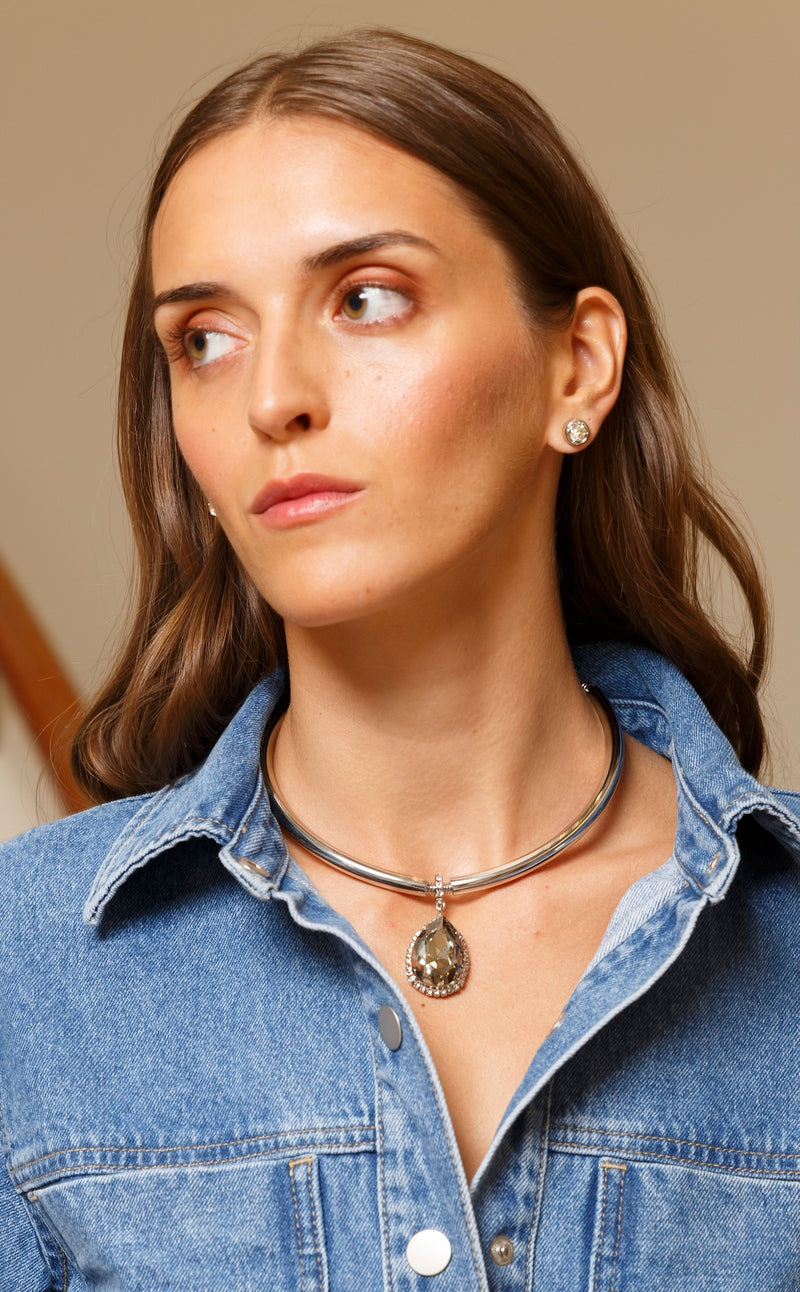 Medusa Satin Necklace