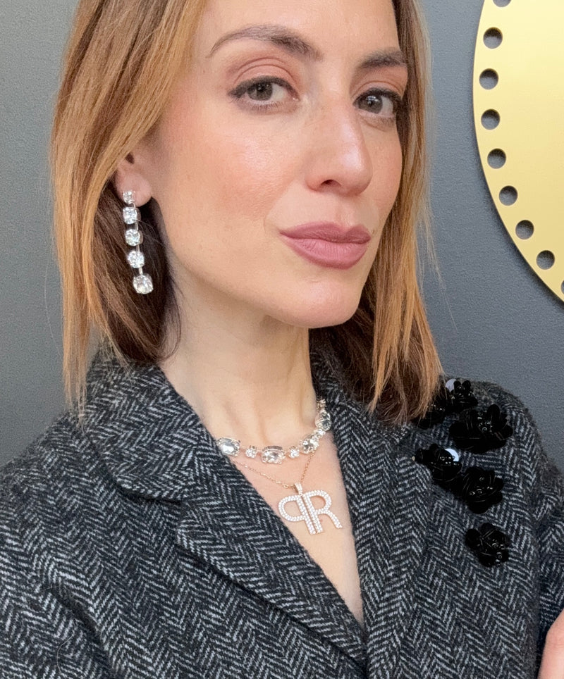 Esther Crystal Earrings