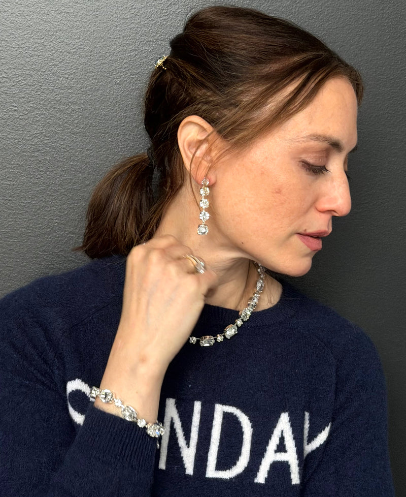 Esther Crystal Earrings