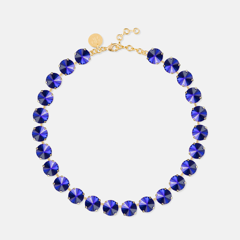 Capri Blue Rivoli Necklace