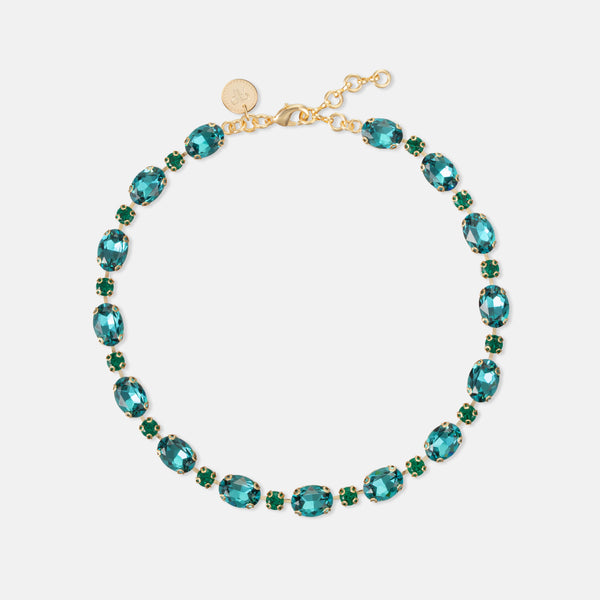 Vivienne Teal Necklace