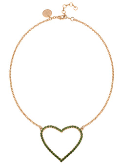 Amour Green Necklace