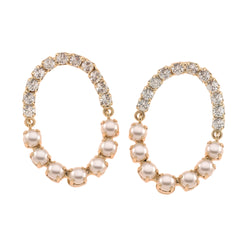 Michelle Crystal Earrings
