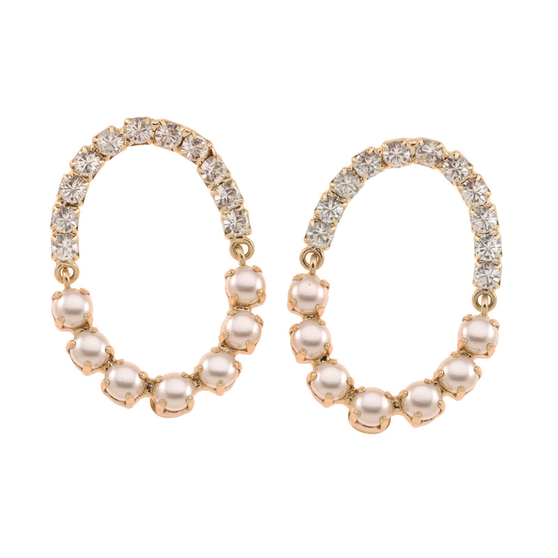 Michelle Crystal Earrings
