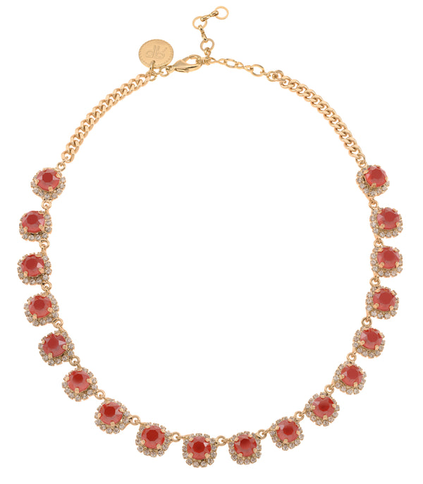 Simona Royal Red Necklace