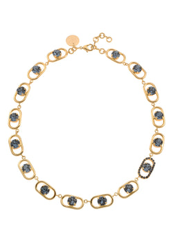 Agatha Denim Blue Necklace