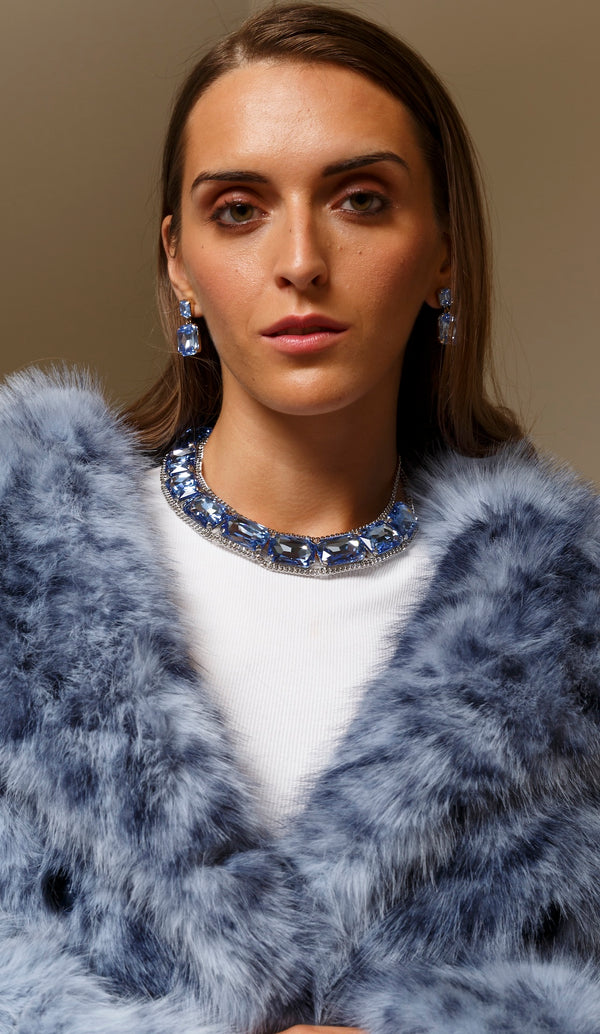 Allegra Light Sapphire Collar