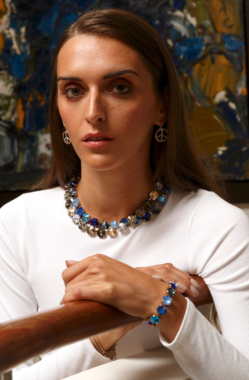 Uma Light Sapphire Earrings