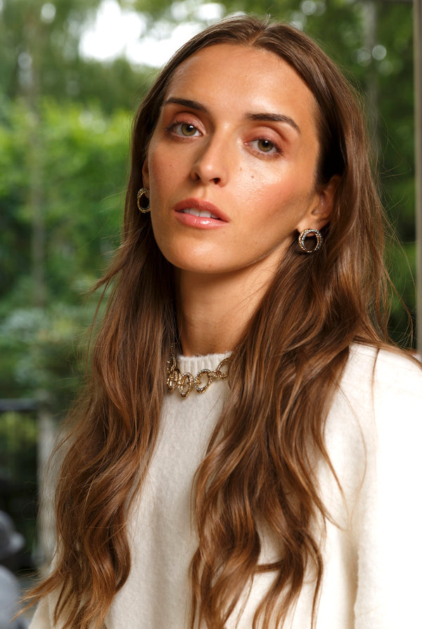 Quatro Smokey Earrings