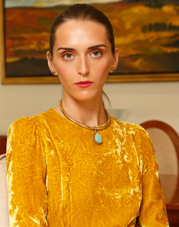 Medusa Mint Necklace