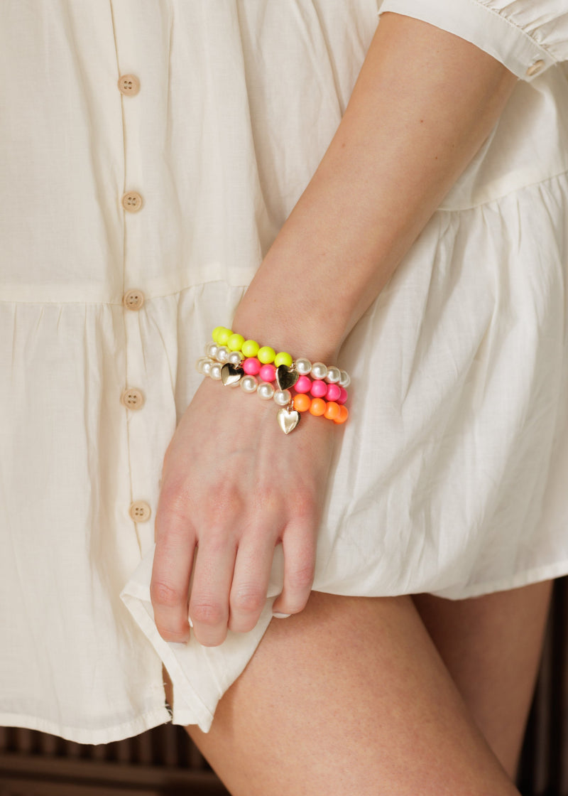 Smitten Electric Pink Bracelet
