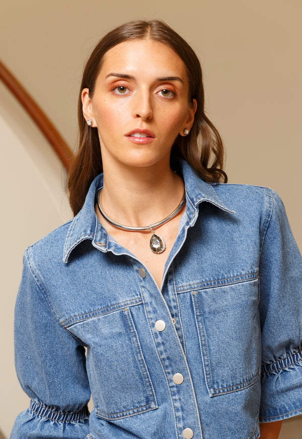 Medusa Satin Necklace