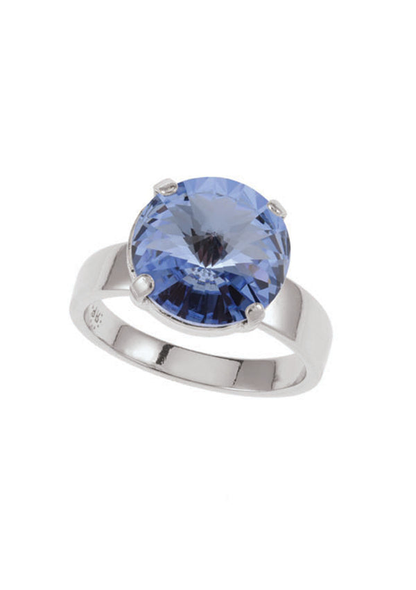 Light Sapphire Rivoli Ring
